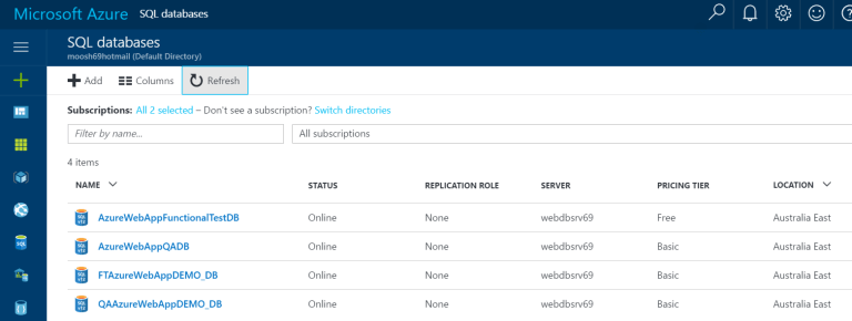 Removing an Azure SQL Database using PowerShell.. | The Blog of The ...