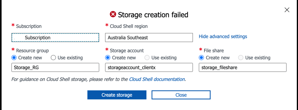 Azure Platform Series: How to setup Azure Cloud Shell | The Blog of The ...